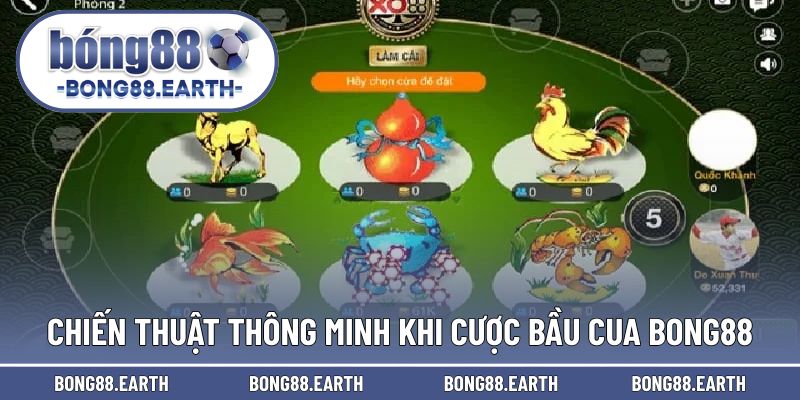 Chiến thuật thông minh khi cược chơi bầu cua